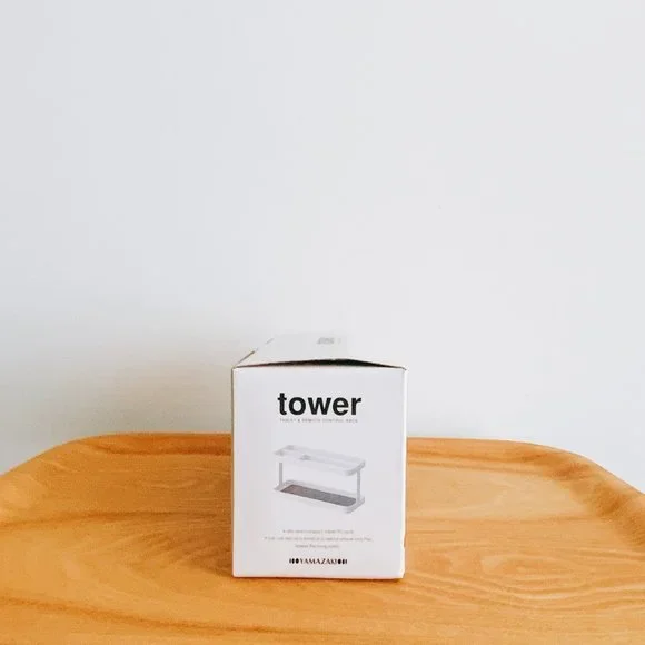 Yamazaki Tower Tablet Remote Control Rack - White - Picture 2 of 5